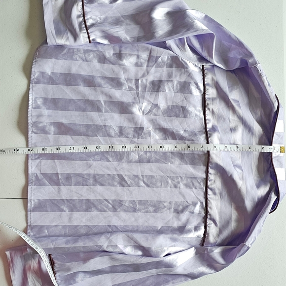 Free People Solid Pillow Talk PJ Top / Violet Frost Women's Size Medium NEW - Picture 12 of 15